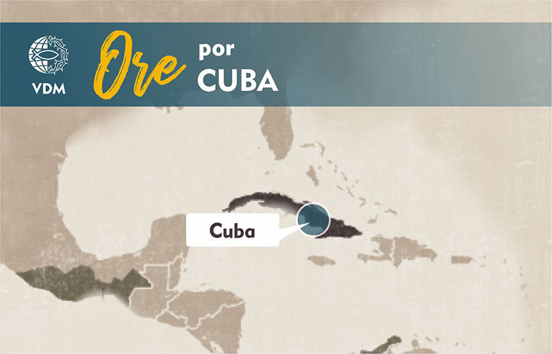 Localização no mapa de Cuba